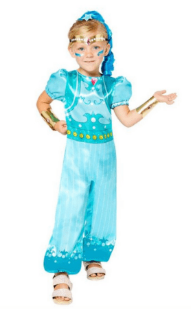 Shimmer Shine Shine B&oslash;rnekostume  278x450 - Shimmer & Shine kostume til b&oslash;rn