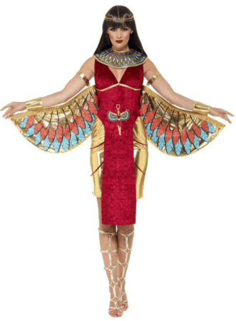 isis kostume egyptisk himmelkostume moderkostume kostume med vinger