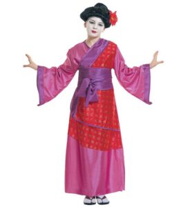 geisha kostume til børn kimono til børn japansk kostume til piger mulan fastelavnskostume japansk udklædning geisha børnekostume