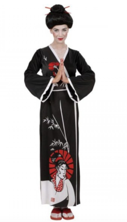 geisha udklædning til voksne 257x450 - Geisha kostume til børn og voksne