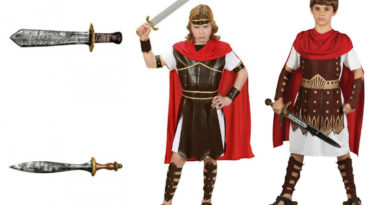 gladiator kostume til børn romersk kriger kosstume til børn kriger kostume historisk kostume til børn rollespil kostume fastelavnskostume barn