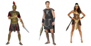gladiator kostume til voksne karnevalskostume til m&aelig;nd kostume til karneval kostume til rollespil romersk kriger kostume romersk soldat kostume