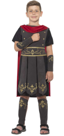 kostume romerriget romersk soldat børnekostume