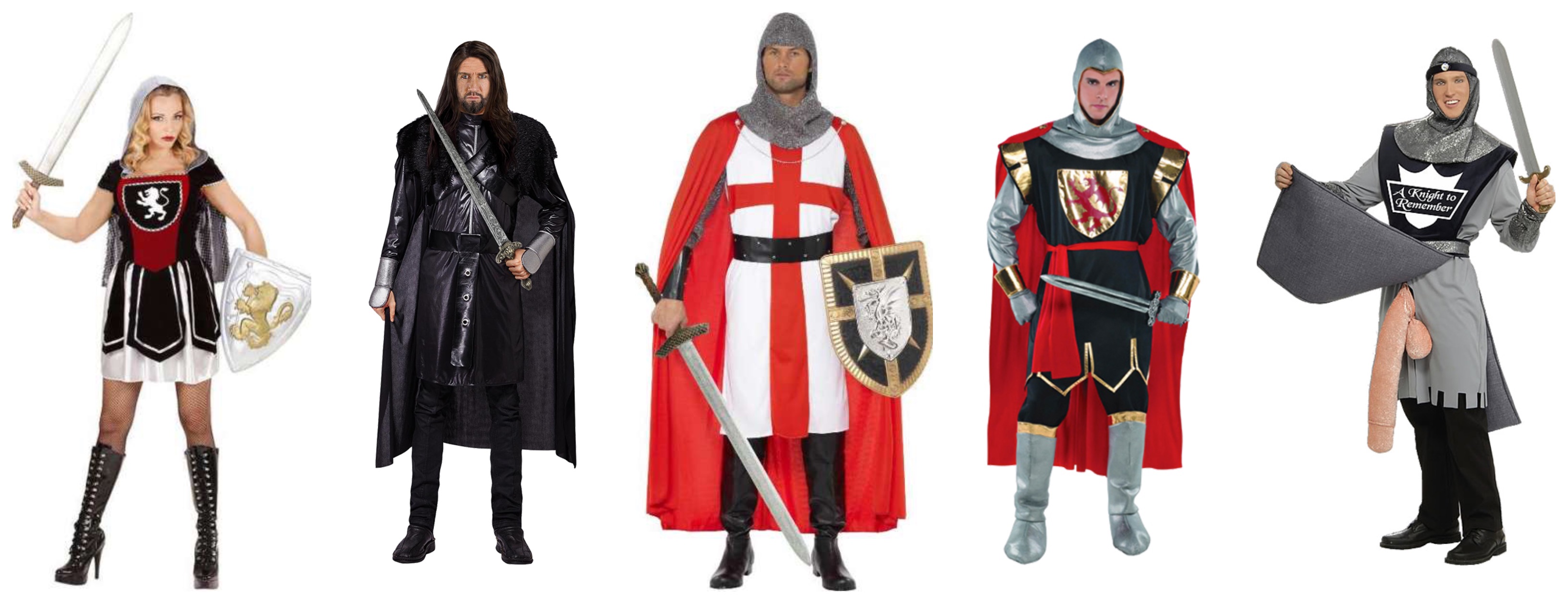 ridder kostume til voksne - Ridder kostume til voksne