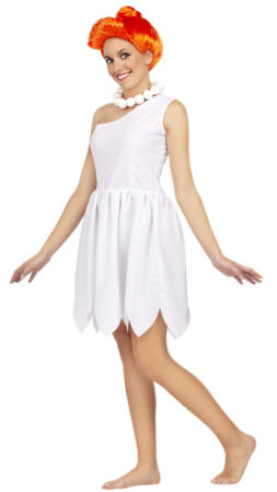 wilma flintstone kostume 90er kostume tegnefilm kostume til voksne