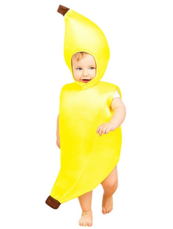 Frugt kostume til børn og baby Banan Babykostume 340x450 - Frugt kostume til børn og baby