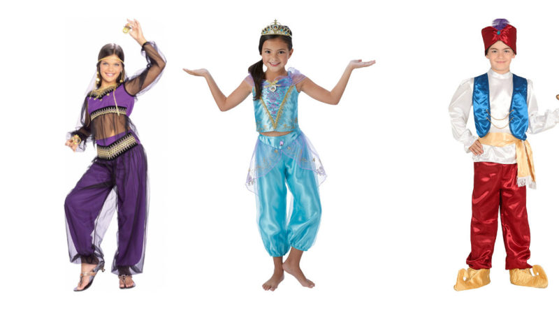 arabisk kostume til børn arabisk prins børnekostume aladdin kostume til drenge arabiens drøm kostume til børn prinsesse jasmin