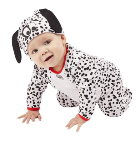 baby fastelavnskostume hund kostume til baby