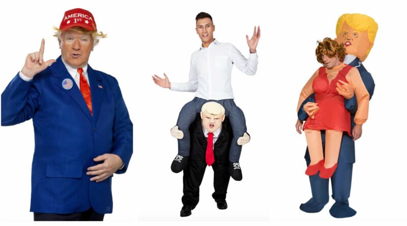 Donald trump kostume til voksne, donald trump udklædning til voksne, donald trump kostumer, donald trump voksen kostumer, donald trump fastelavnskostume til voksne