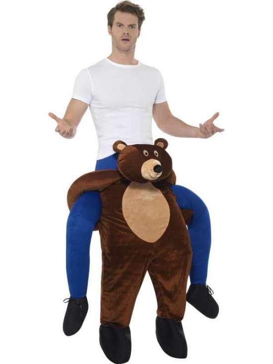 Carry me bjørn kostume - Bjørne kostume til voksne