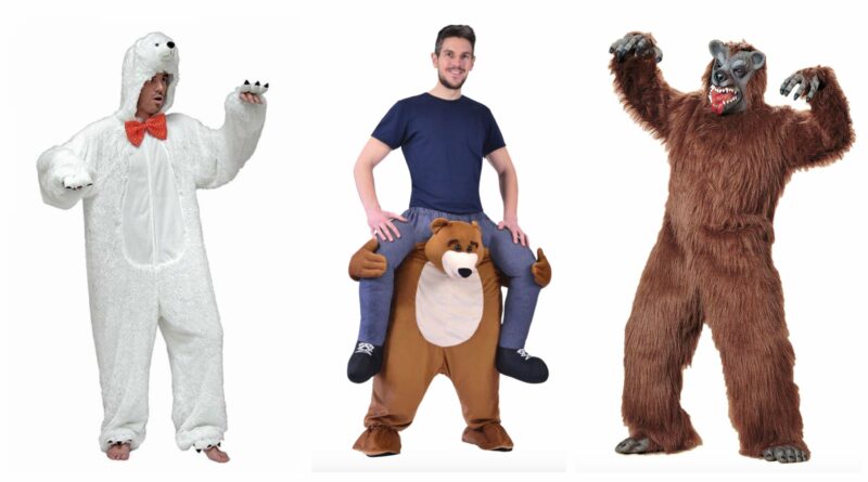 bjørne kostume til voksne