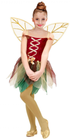 fe kostume til piger rød fe udklædning kostume med vinger til barn