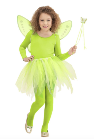 grøn magisk fe kostume til børn 307x450 - Fe kostume til børn