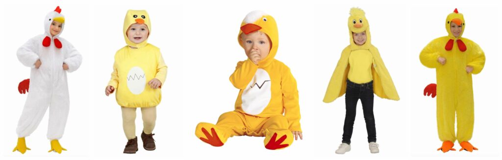 kylling kostumer til børn 1024x328 - Kylling kostume til børn og baby
