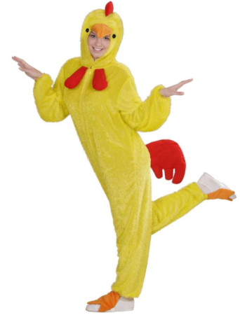 plys kylling kostume til kvinder påske kostume voksne
