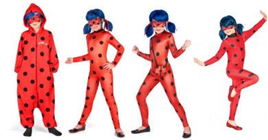 ladybug kostume til børn miraculous ladybug kostume til børn superhelt kostume til piger rødt kostume til piger