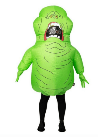 Ghostbusters Oppustelig Slimer Kostume  322x450 - Ghostbusters kostume til voksne