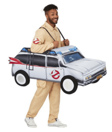 Ghostbusters Ride In Car Kostume  383x450 - Ghostbusters kostume til voksne