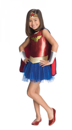 Wonder woman børnekostume 250x450 - Wonder Woman kostume til børn