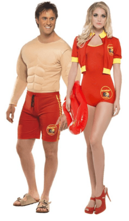 baywatch kostume baywath parkostume til voksne parkostume til karneval