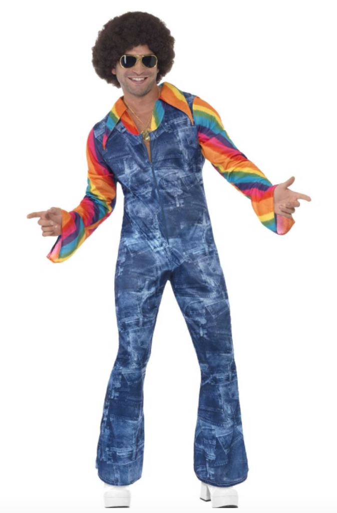 mandligt regnbue hippie kostume til voksne 673x1024 - Regnbue kostume til voksne