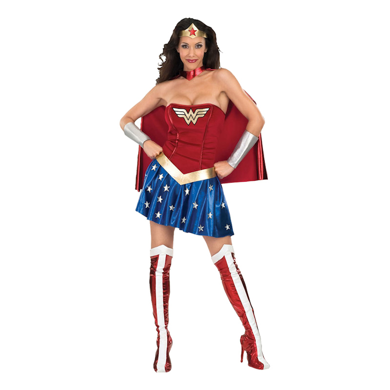 wonder woman voksenkostume - Wonder Woman kostume til voksne