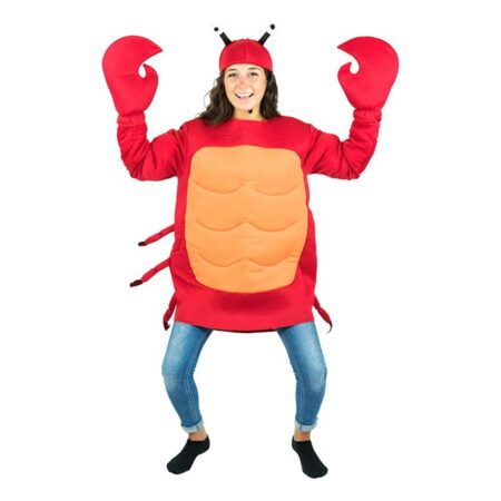 Krabbe kostume til voksne 450x450 - Skaldyr kostume til voksne