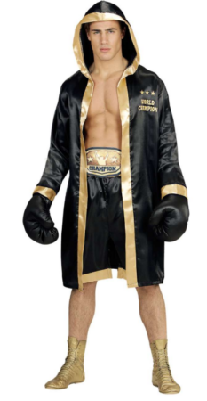 bokser verdensmester kostume boksebælte kostume boksebælte udklædning
