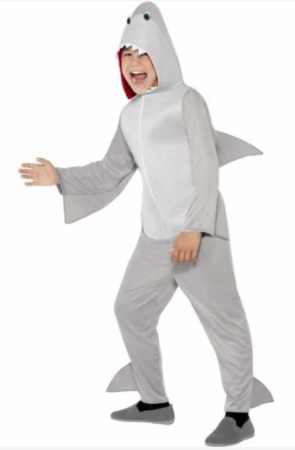 haj kostume til børn haj børnekostume