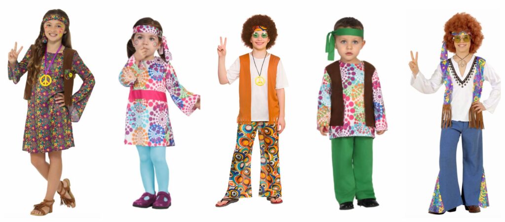 hippie kostume til børn 1024x451 - Hippie kostume til børn