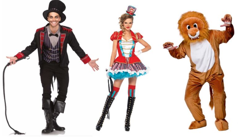 løvetæmmer kostume til voksne cirkus udklædning temafest kostume