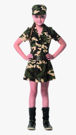 soldat fastelavnskostume til piger 255x450 - Soldat kostume til børn