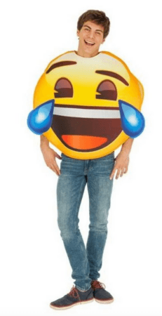 LOL Emoji Kostume  231x450 - Emoji kostume til voksne