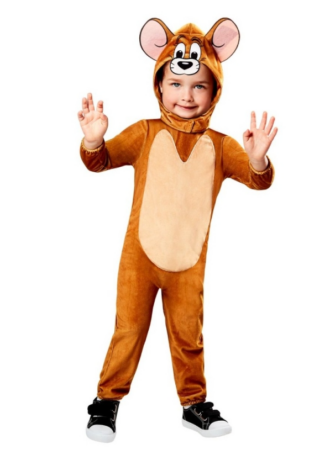 Tom Jerry&reg; Jerry B&oslash;rnekostume 335x450 - Tom og Jerry kostume til b&oslash;rn