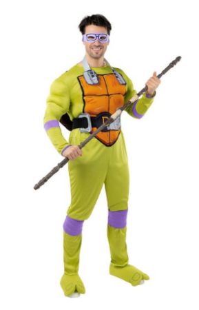 Donatelo kostume forbogstav D kostume