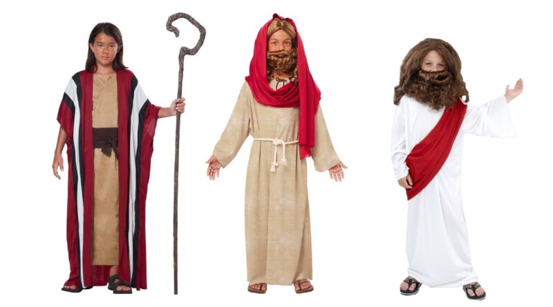 jesus kostume til barn jesus børnekostume