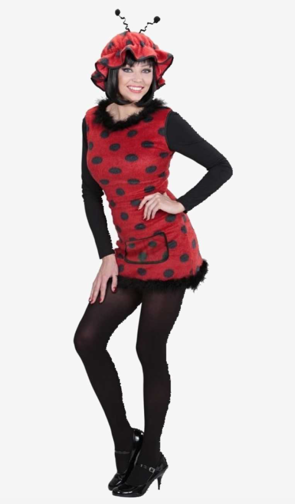 mariehøne voksenkostume 600x1024 - Mariehøne kostume til voksne