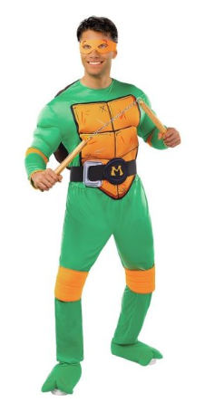 michelangelo kostume til voksne