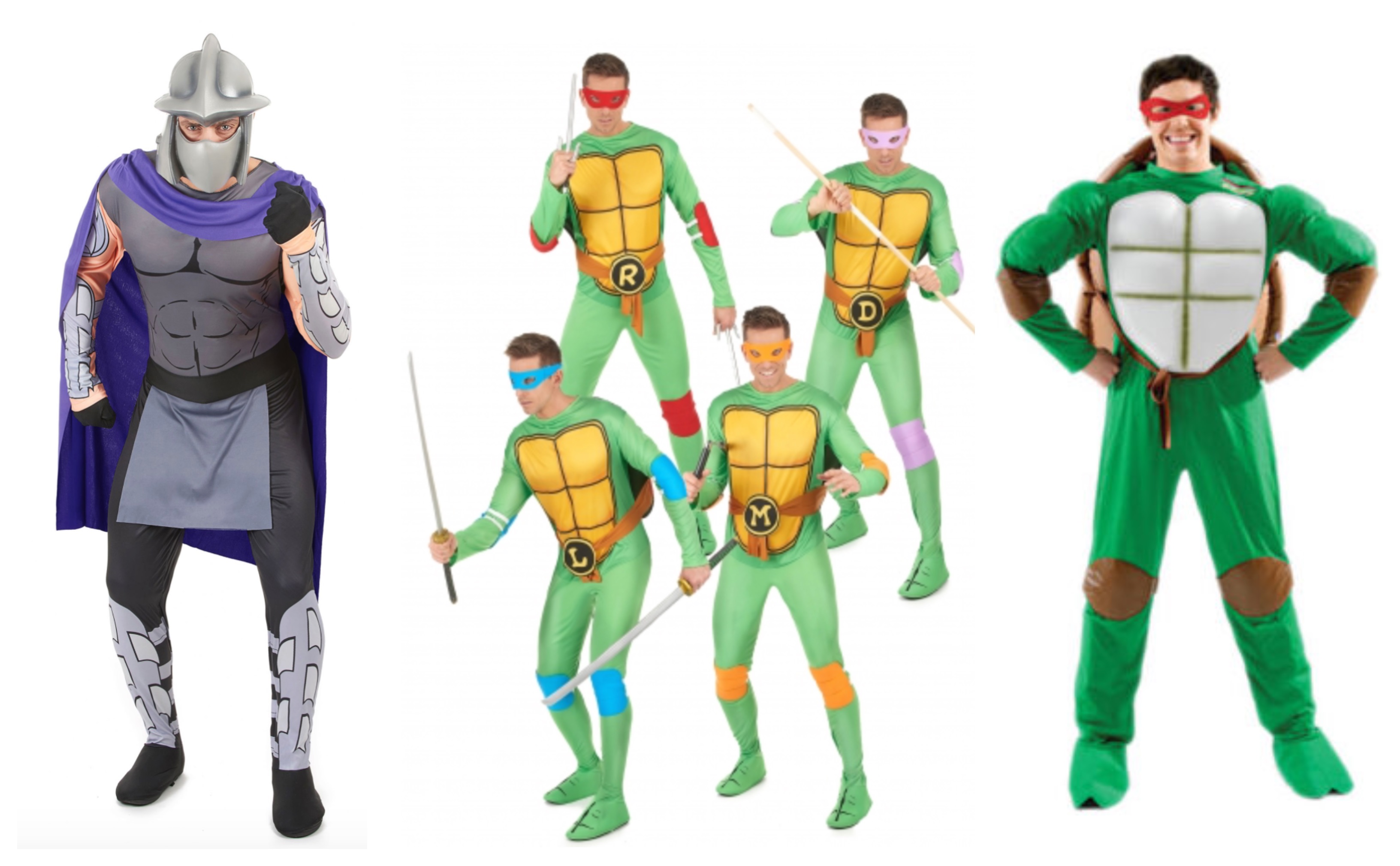 bøn Beskrivende Styre Ninja Turtles kostume til voksne - KostumeUniverset