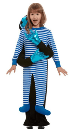 alien kidnapning børnekostume sjovt halloween kostume til børn