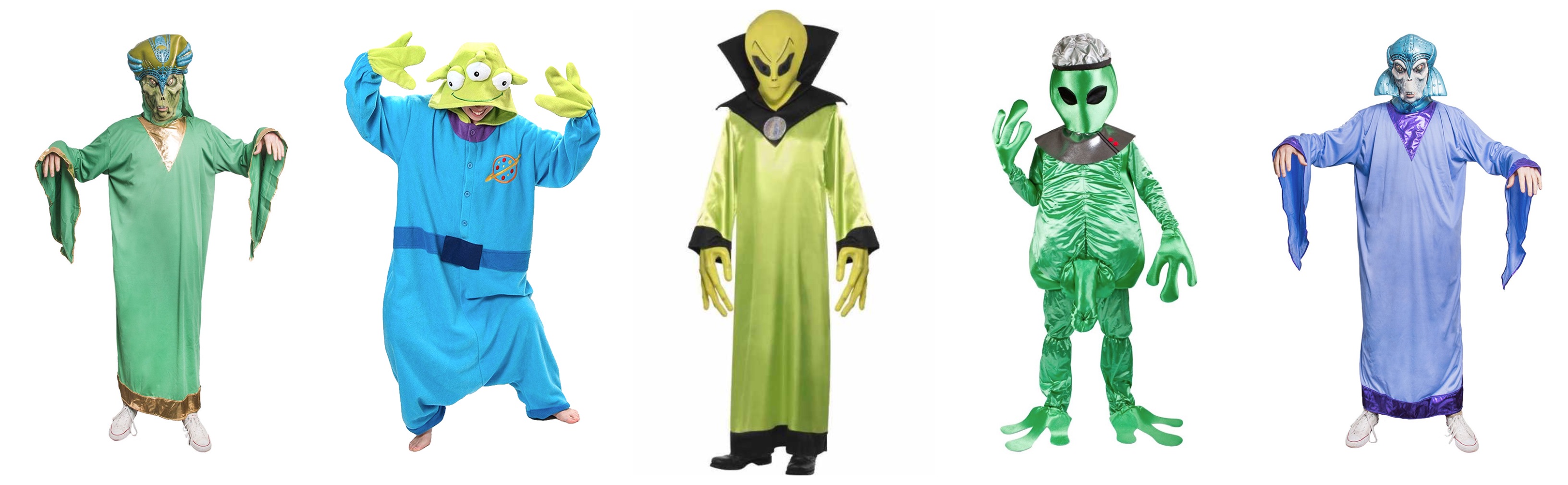 alien kostume til voksne 1 - Alien kostume til voksne