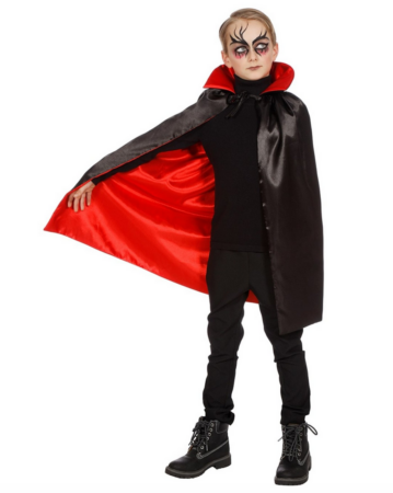Dracula B&oslash;rnekappe  359x450 - Dracula kostume til b&oslash;rn