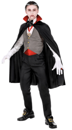 dracula kostume til b&oslash;rn halloween udkl&aelig;dning klassisk halloween kostume 