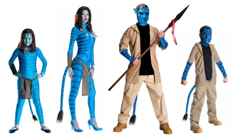 avatar kostume til børn avatar kostume til voksne blå kostume neyriti kostume jake sully kostume