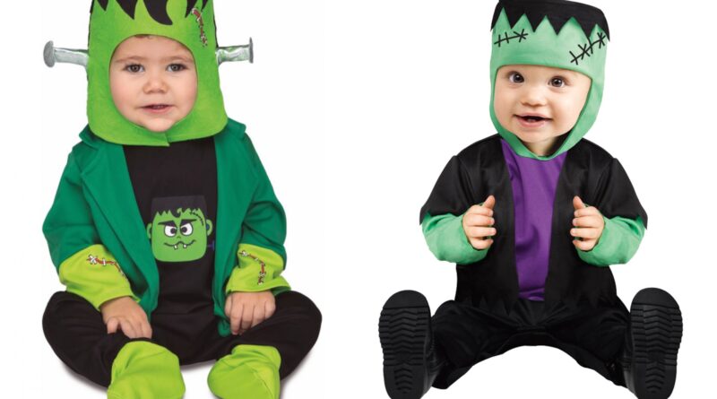 frankenstein kostume til baby, frankenstein udklædning til baby, frankenstein babykostume, halloween kostume til baby, halloween udklædning til baby, halloween babykostumer, frankenstein kostumer