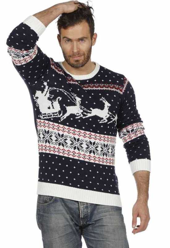 jule sweater blaa kostymer jule toej - Julesweater til mænd
