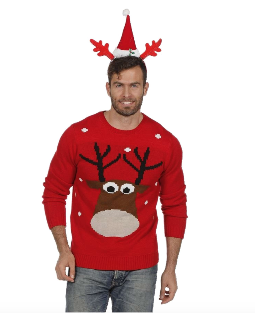 julesweater til mænd med rudolf 835x1024 - Julesweater til mænd