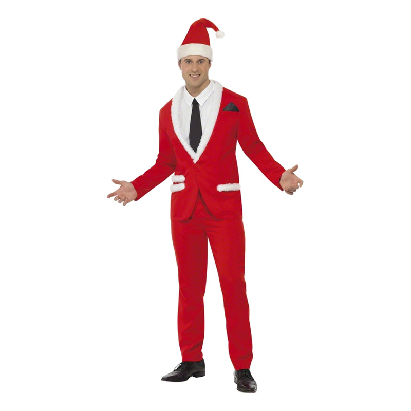 nisse jakkesæt kostume - Jule jakkesæt til mænd