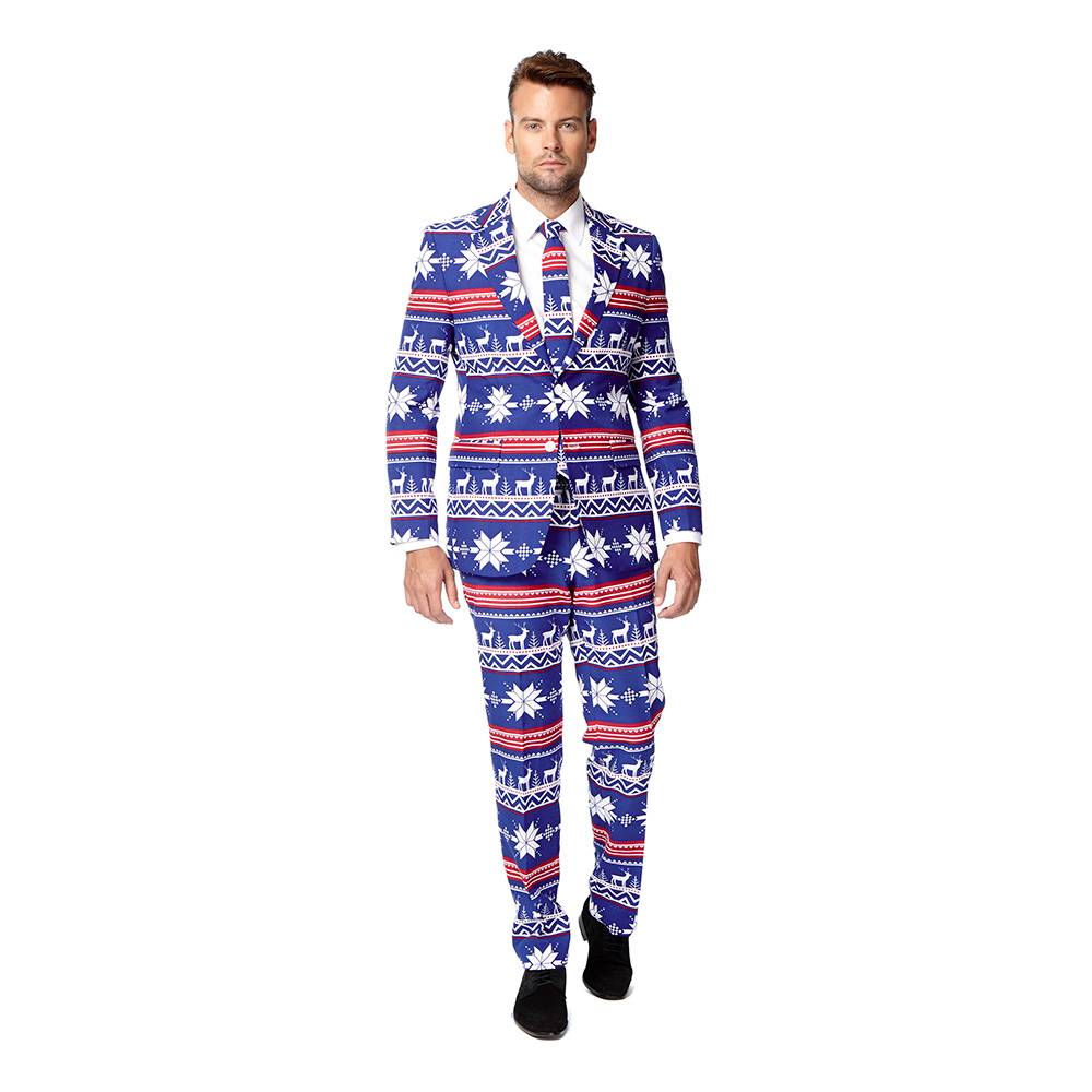 opposuits rudolf jakkesæt - Jule jakkesæt til mænd
