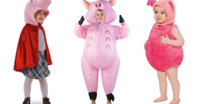 gris kostume til børn 390x205 - Gris kostume til børn og baby